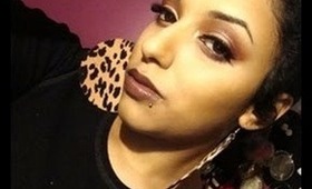 Fiery Neutrals and Plum Lips Makeup Tutorial using RBC