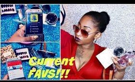 CURRENT  FAVORITES & HACKS  2016 | Best Press On Nails, Samsung S7 Edge, Gucci, Best Bra & MORE!