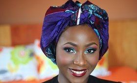 ANKARA INSPIRED MAKEUP TUTORIAL - #3