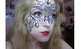Masquerade Makeup Look