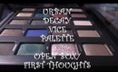 Urban Decay Vice Palette - Open box and first thoughts