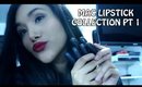 MAC LIPSTICK COLLECTION + Lip Swatches (part 1)