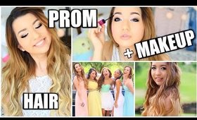 Getting Ready for Prom! Affordable Makeup, Hair, + Outfit