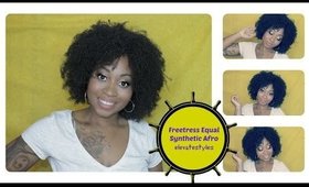 Freetress Equal Affordable  Kinky Curly Afro Wig| Show & Tell   | Elevate Styles