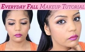 Everyday Fall Makeup | Soft Brown Smokey Eyes Tutorial