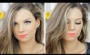 Get Ready With Me Neon Orange & Bold Eyeliner Make Up | BENEFIT, MAC, AUSTRALIS MAKEUP