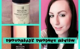 Revlon Photoready airbrush effect foundation + prime and antishine primer first impressions