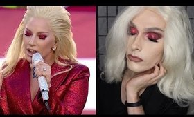 Lady GaGa Super Bowl Makeup Tutorial