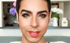 Summer Orange Makeup Tutorial