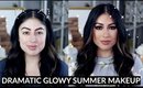 Dramatic Glowy Summer Makeup Tutorial: One Brand