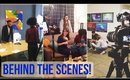 BEHIND THE SCENES FILMING VLOG! | tewsimple