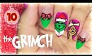 10. The Grinch nail art | Advent Calendar 2016