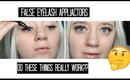 False Eyelash Applicators , Do These Things Really Work?