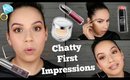 Magnetic Lashes? Engaged? Chatty First Impressions! | ChristineMUA