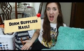 College Dorm Supplies Haul!! What I'm Bringing to School!(: