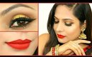 Gold Smokey Eyes for Beginners - Step By Step Indian Makeup Tutorial | Shruti Arjun Anand