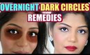 Overnight Dark Circle Remedies | How To Treat dark Under Eye Circles At Home | SuperPrincessjo