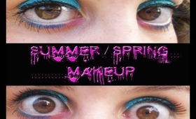 Spinger Makeup tutorial (Summer / Spring Makeup) / Maquillaje primavera - verano