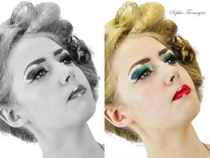 Make up: Me 
Photography: Sophie
Model: Rhiannon 