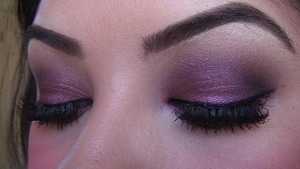 Smokey Plum Eyes Closed