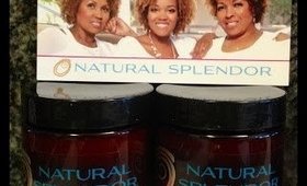 Natrual Splendor Curl Conditioning Cream Review + Wash n' Go