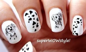 Water Decals! ✦ Dalmatians Nail Art ✦ Nail Designs & How to Use Water Decals