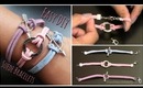 Easy DIY Suede Bracelet - Back to School Tutorial | FromBrainsToBeauty