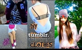 Cute & Easy DIY Fall Clothes Inspired by Tumblr!