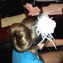 Audrey Hepburn bun with only bobby pins :)