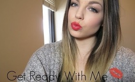 Get Ready With Me | Pop of Orange