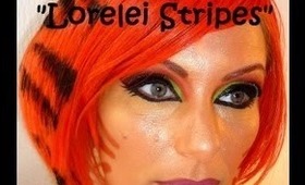 How to: Monster High Doll Lorelei Stripes by Make-upByMerel Tutorials