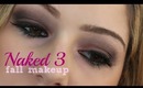 Dark Vampy Dramatic Fall Makeup -Cranberry Lips - Naked 3 Palette Tutorial