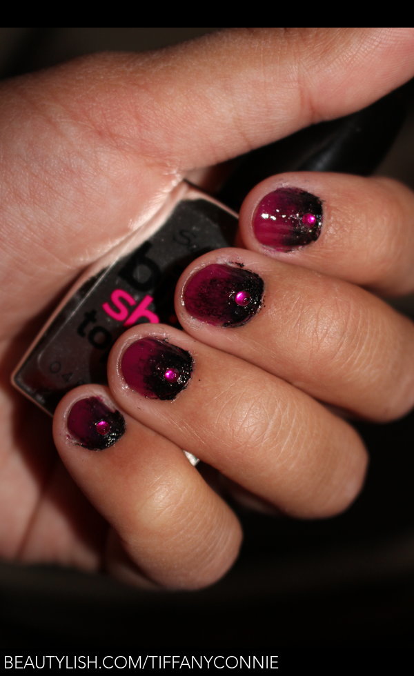 black with purple ombre glitter fade | Salon Geek - Salon Professionals  Forum