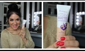 DRUGSTORE PRODUCT RAVE-RIMMEL STAY MATTE FOUNDATION