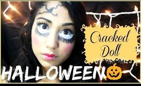 Easy Cracked Doll Makeup | Halloween