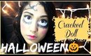 Easy Cracked Doll Makeup | Halloween