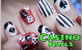 How to: CASINO nail art tutorial