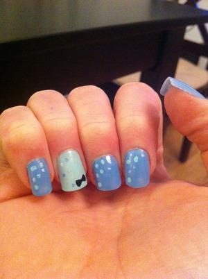 Dotted nails