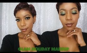 GLAM HOLIDAY MAKEUP TUTORIAL