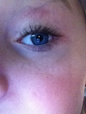 My mascara just did it now