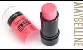 Maybelline Master Glaze Blush Stick Review & Swatches
