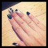 Black&white nails