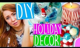 DIY HOLIDAY ROOM DECORATIONS