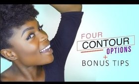 Four Contour Product Options For Dark Skin + Bonus Tips!!