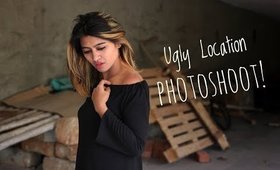 Ugly Location Photoshoot Challenge India || SuperWowStyle Prachi