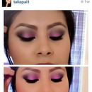 pink,purple,brown,black eyesshowdow