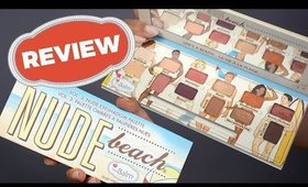 the Balm Nude Beach Palette Review and Swatches