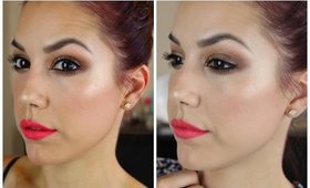 Smokey Eyes with Bright Lips | Makeup Revolution (I Heart Chocolate)