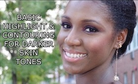 Natural Highlight & Contour for Darker Skin Tones