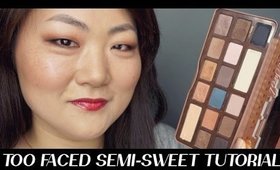 TOO FACE SEMI SWEET CHOCOLATE BAR PALETTE MAKEUP TUTORIAL I Futilities And More
